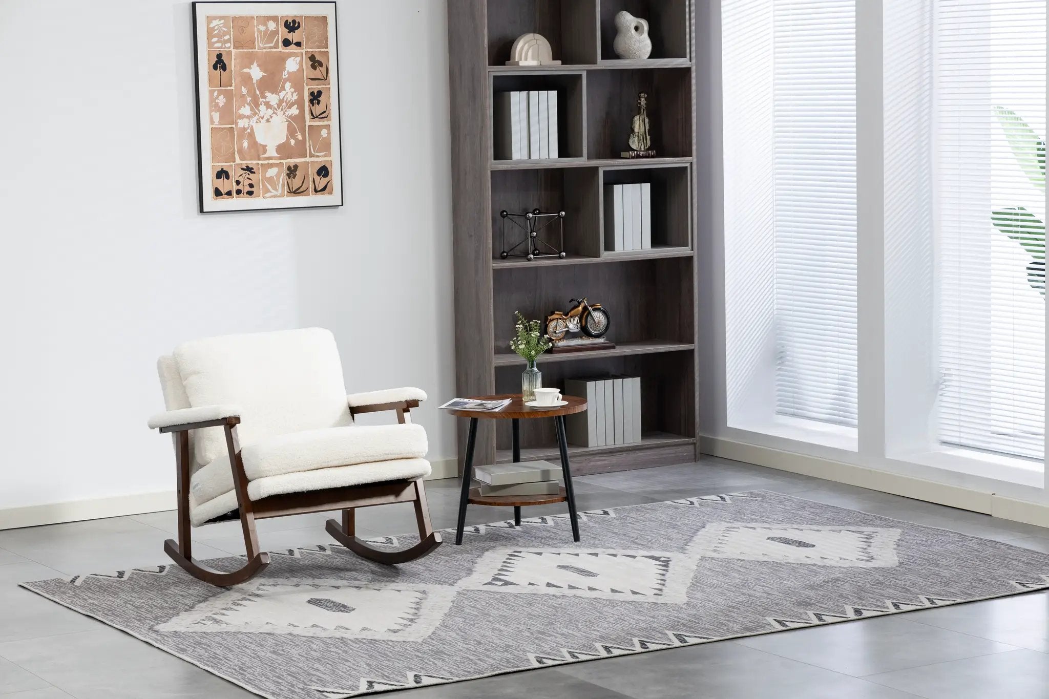 Mid Century Modern Accent Rocking Chair by HouseOfZazla