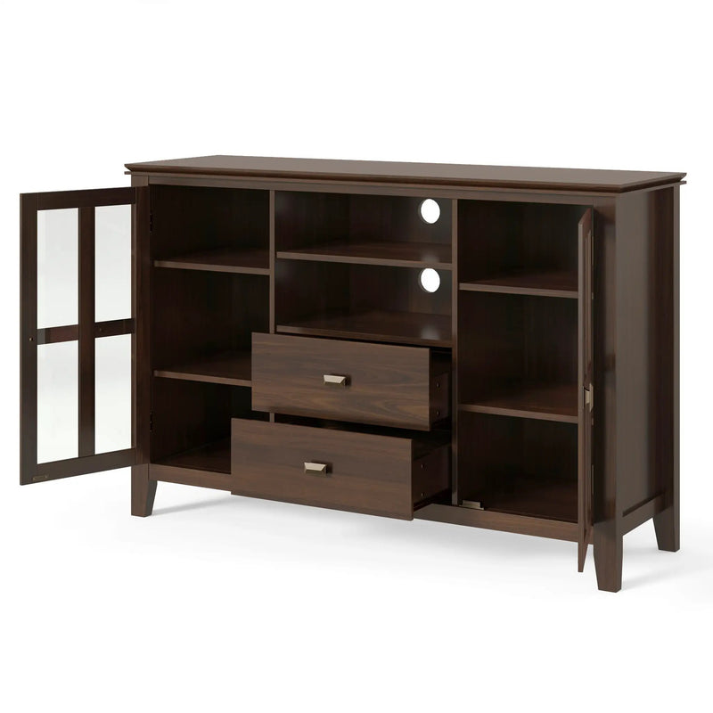 Artisan - Handcrafted Tall TV Media Stand by Unique Piece Furniture