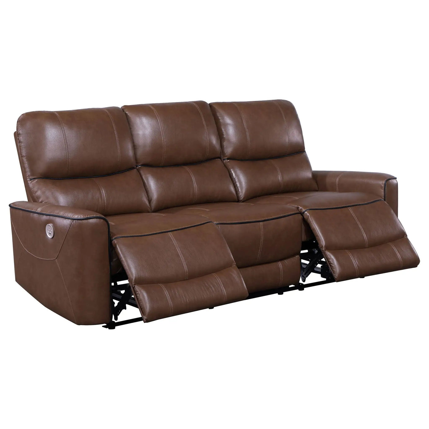 Ashland - Power Reclining Sofa With USB Charging by HouseOfZazla
