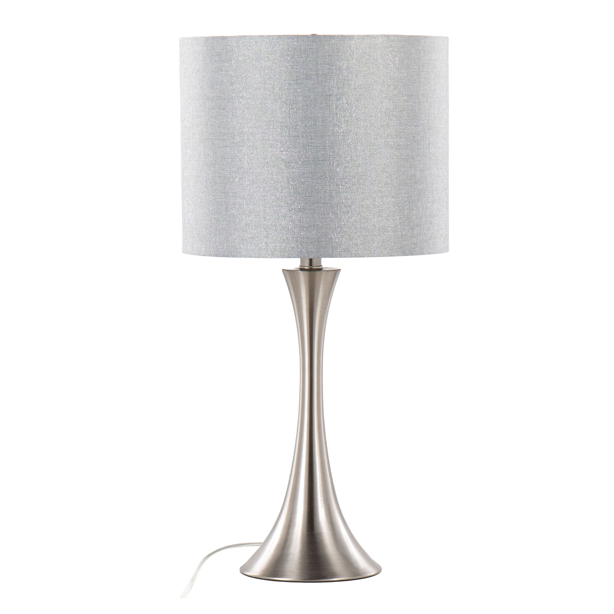 Lenuxe - Contemporary Semi Gloss Table Lamp (Set of 2) by HouseOfZazla