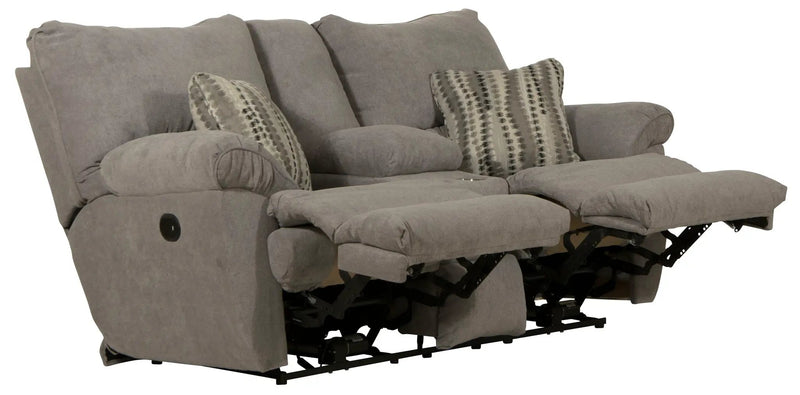 Sadler - Lay Flat Reclining Console Loveseat by Unique Piece Furniture