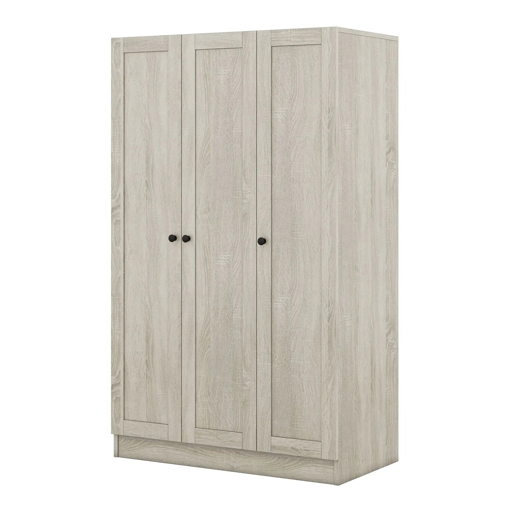 3 Door Shutter Wardrobe With Shelves by HouseOfZazla