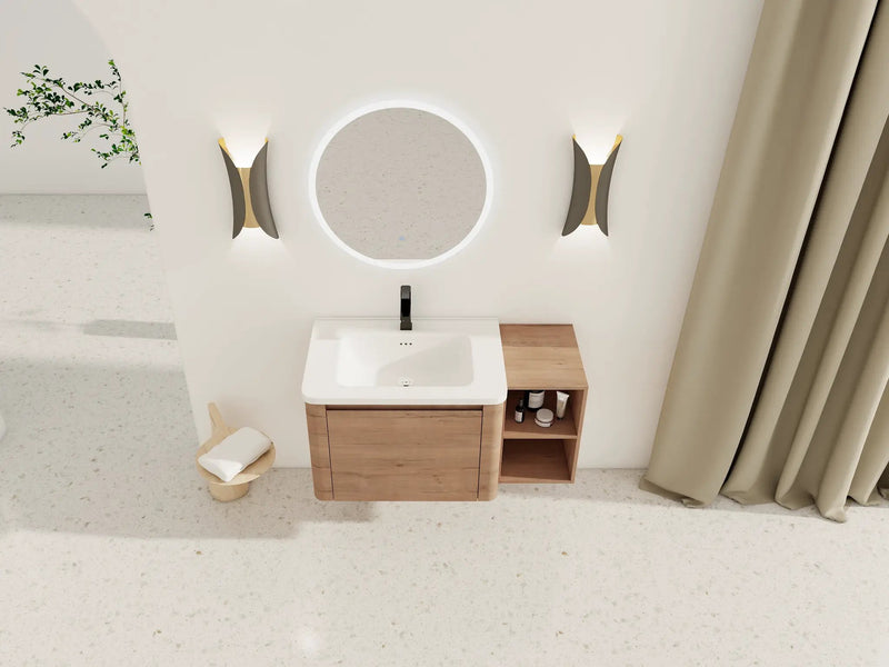 40'' Wall-Mounted Bathroom Vanity by HouseOfZazla