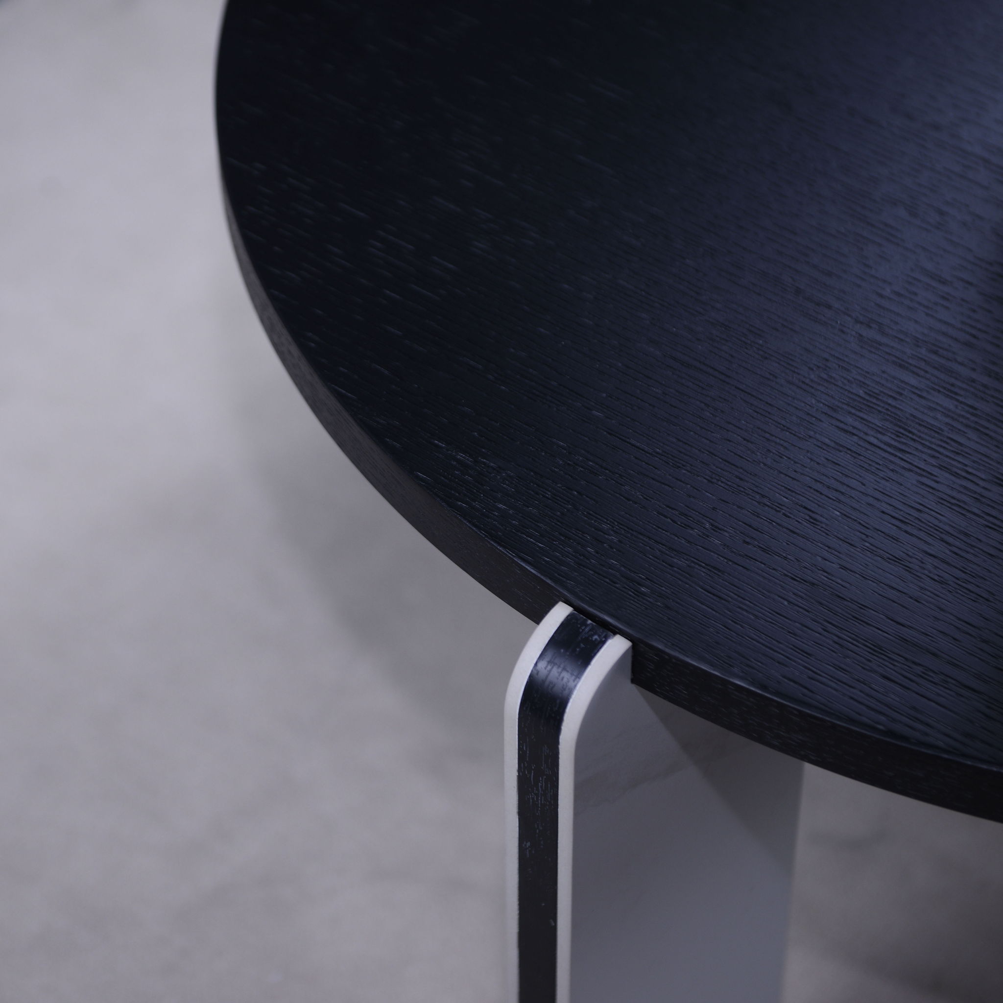 Round Coffee & End Table Set - Black by HouseOfZazla