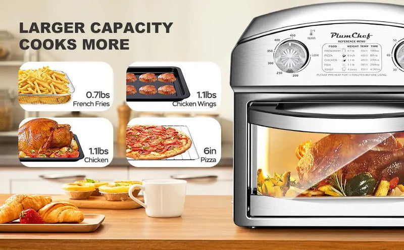 12.5 Quart 7-in-1 Convection Toaster Oven by HouseOfZazla