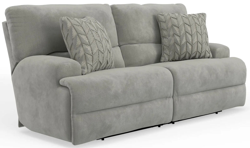 Renaldo - Power Sofa With Zero Gravity Recline - Stone by Unique Piece Furniture