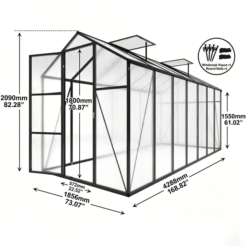 Gain Height Windproof house With Raised Base by HouseOfZazla