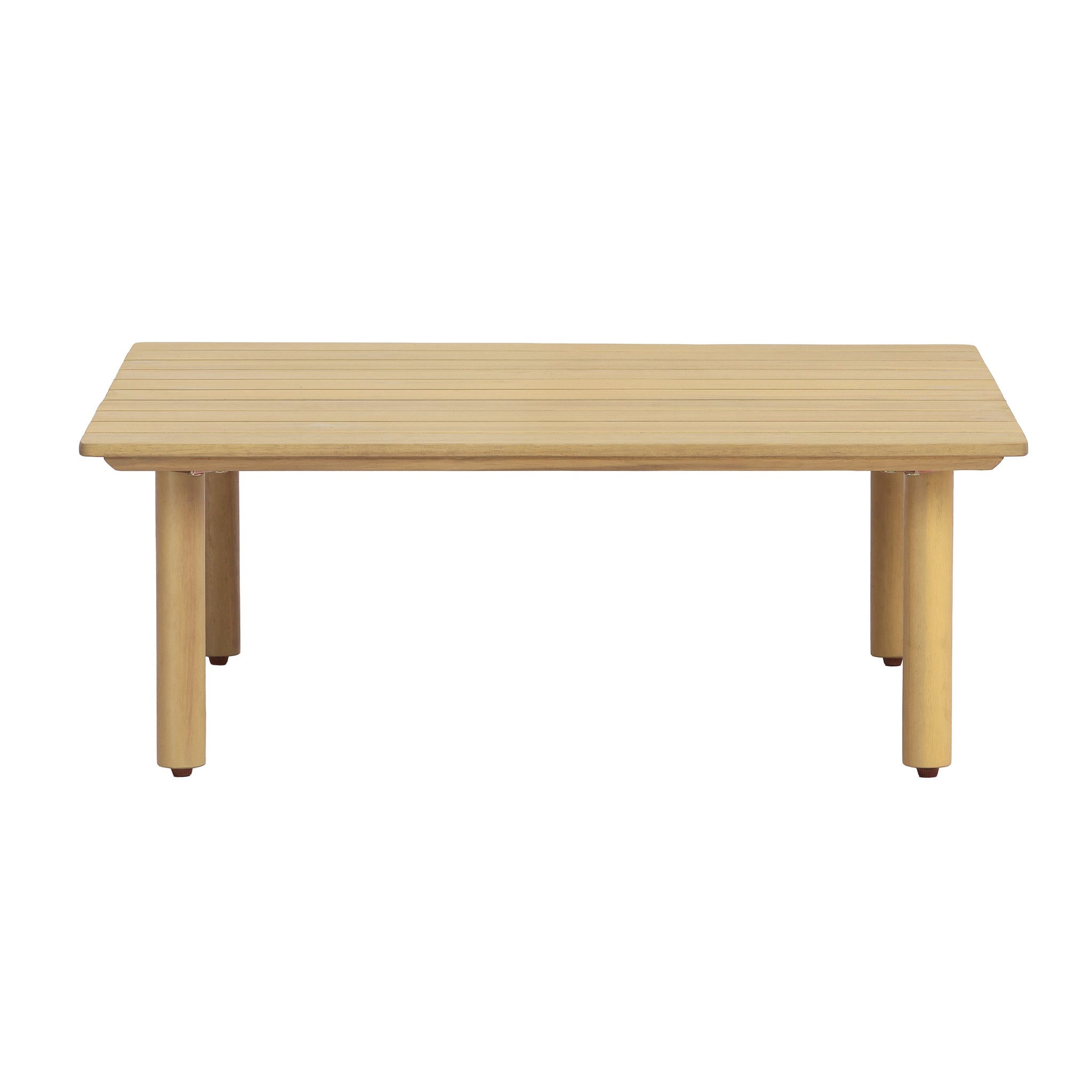 Acacia Wood Outdoor Square Coffee Table by HouseOfZazla