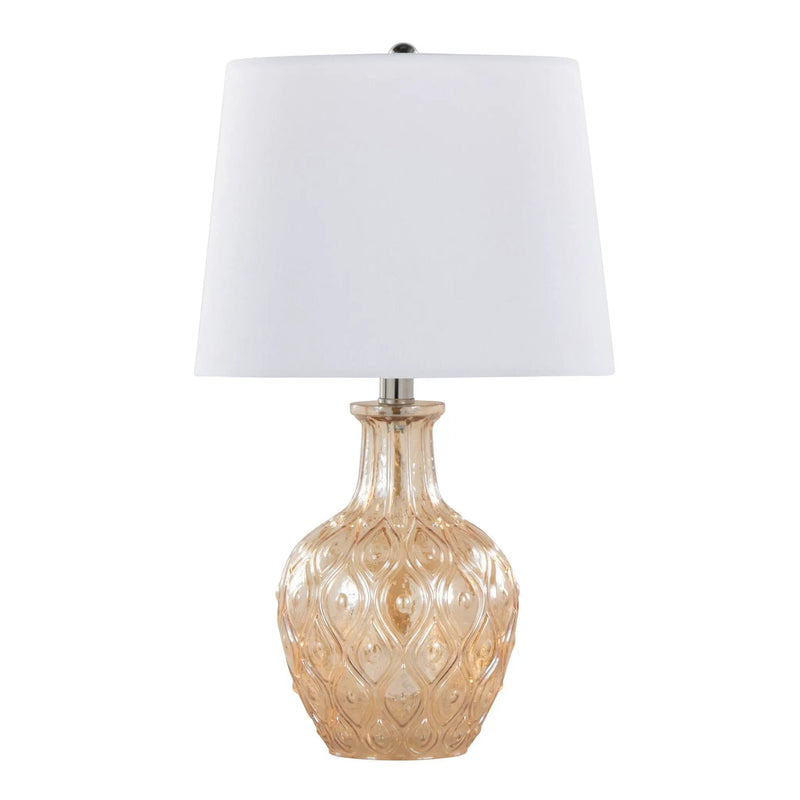 Gloria - Round Contemporary Lamp (Set of 2) by HouseOfZazla