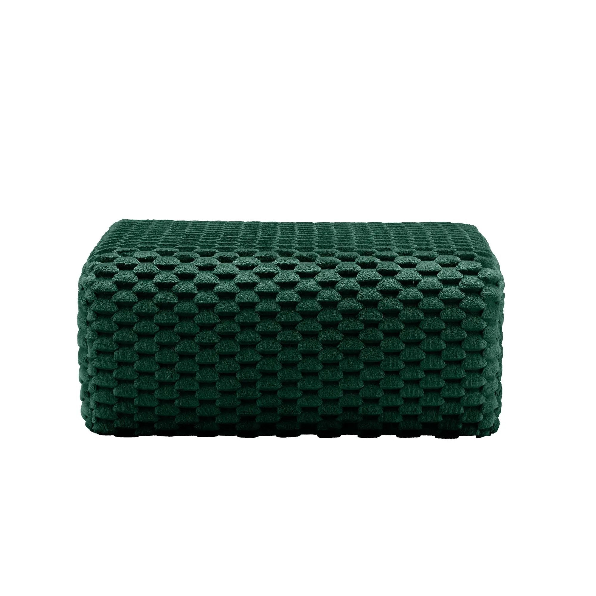 Ottoman Flannelette Fabric-Green by HouseOfZazla