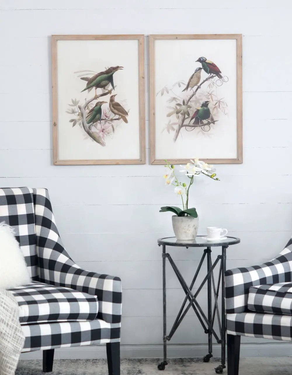 Bird Framed Print (Set of 2) - Multicolor by Unique Piece Furniture
