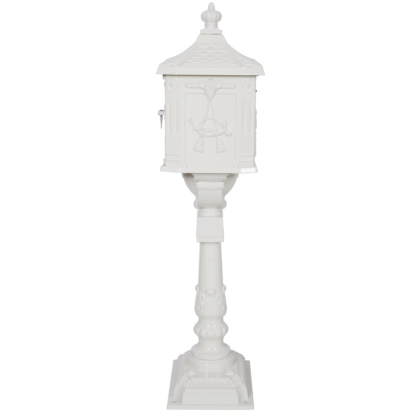 Cast Aluminum Mail Box, Postal Box, Mailbox by HouseOfZazla