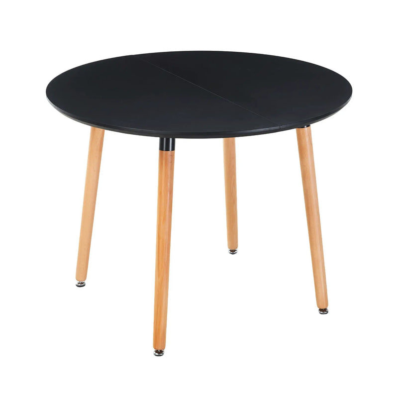 Extensible Dining and Office Table with Wood Legs by HouseOfZazla