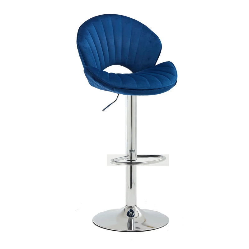 Bar Stools Set of 2 - Adjustable Barstools with Back and Footrest by HouseOfZazla