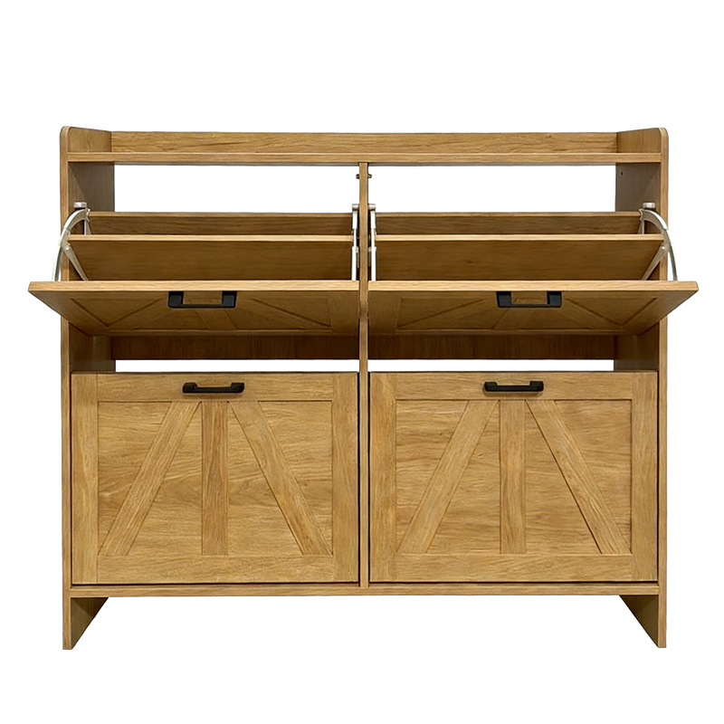 Farmhouse Style Shoe Cabinet by HouseOfZazla