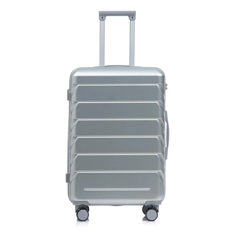 3-Piece ABS Spinner Wheel Luggage Set with Combination Lock by HouseOfZazla