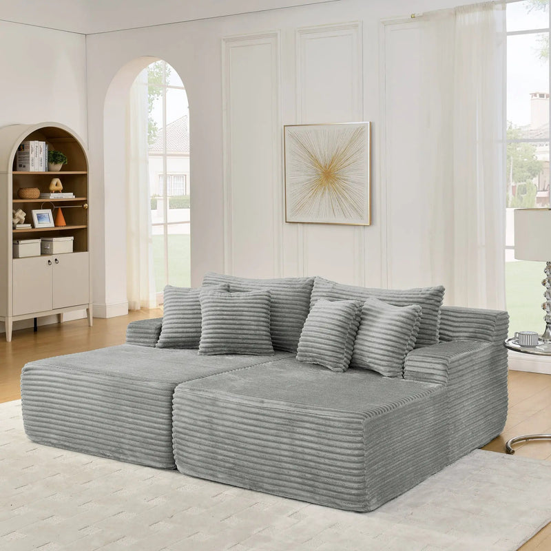 Two-Seater Lazy Sofa Lounge Chair by HouseOfZazla