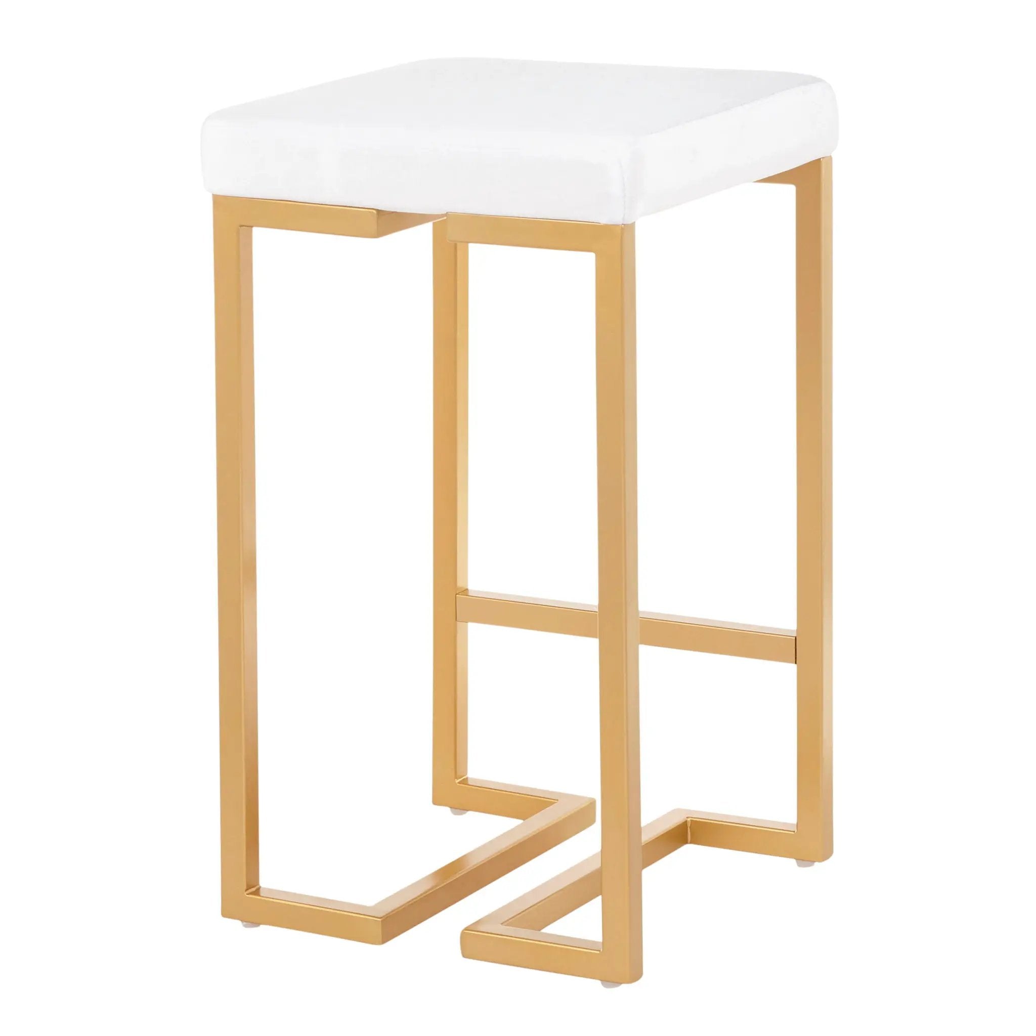 Midas - Contemporary / Glam Counter Stool (Set of 2) by Unique Piece Furniture