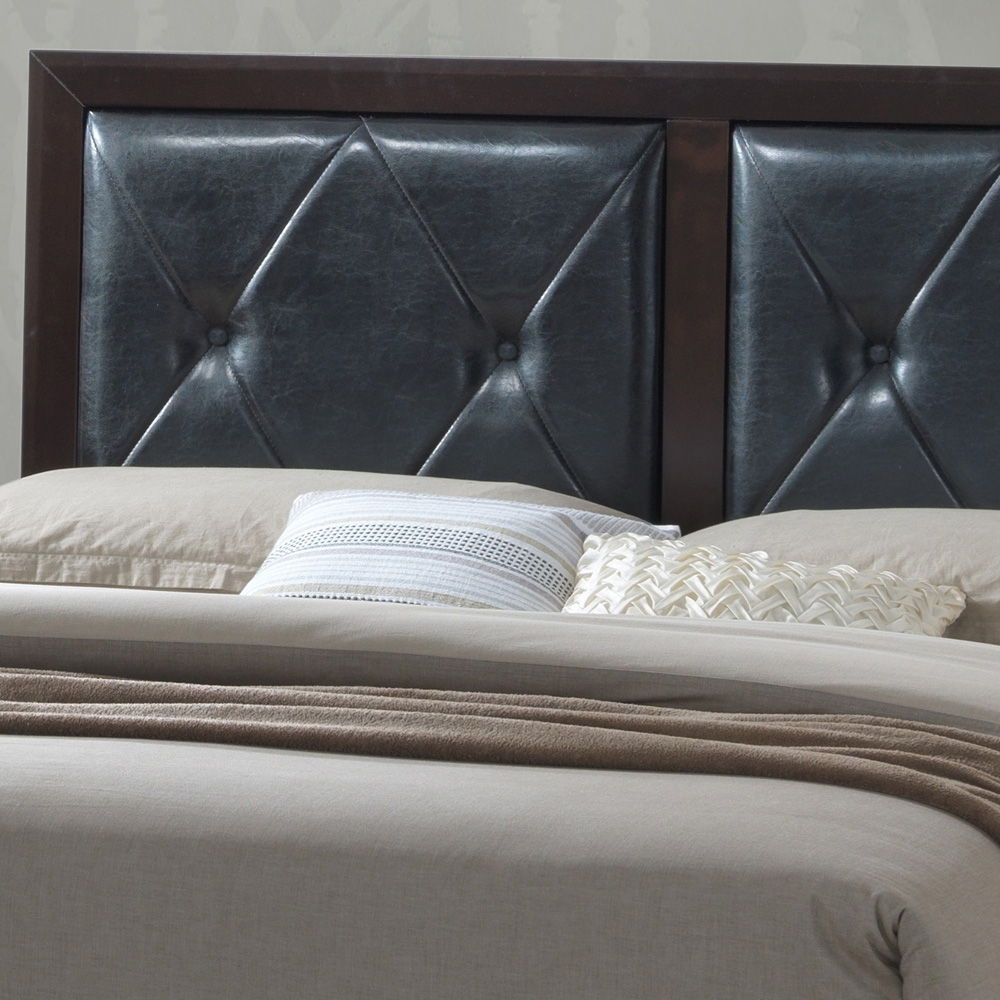 Padded Headboard Bed by HouseOfZazla