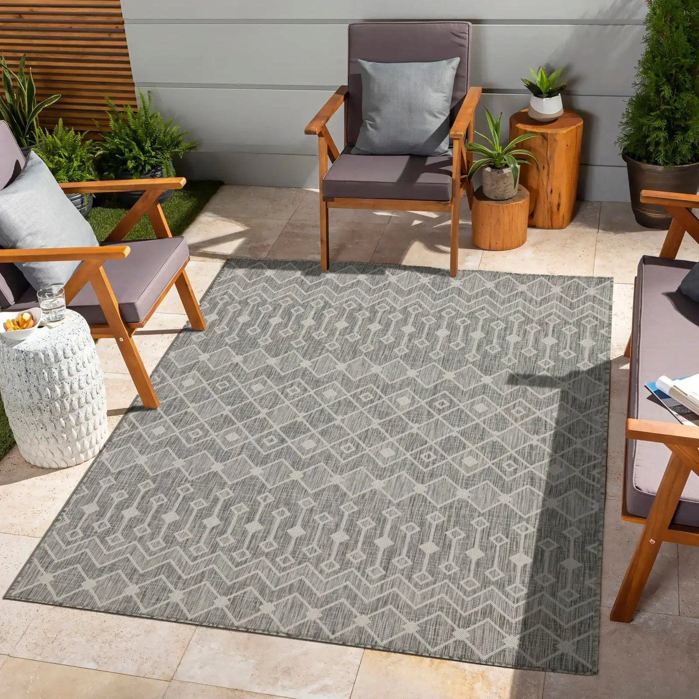 Sunshine - Modern Indoor / Outdoor Area Rug by HouseOfZazla