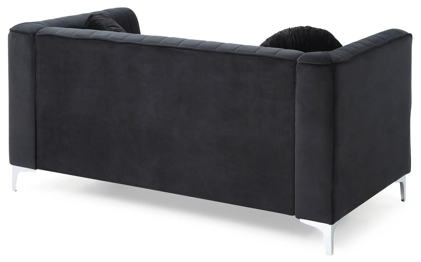 Glam Styled Micro Suede Loveseat by HouseOfZazla
