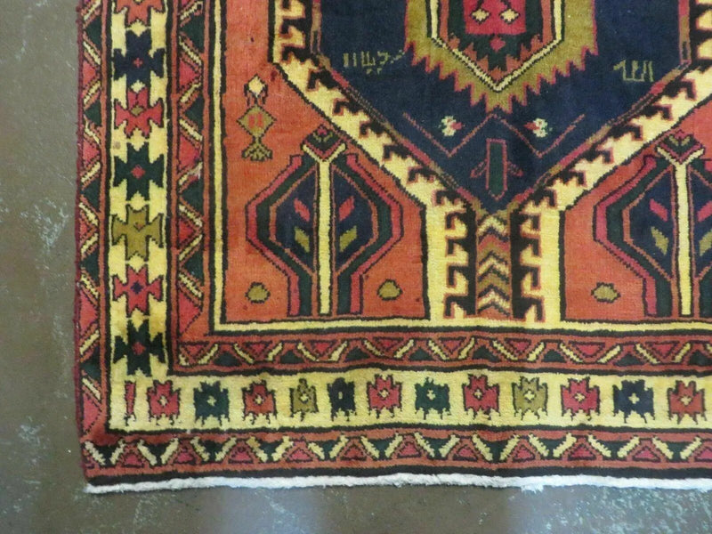 3' 4"X 7' Antique Handmade Turkish Wool Rug Organic #101 by Jewel Rugs