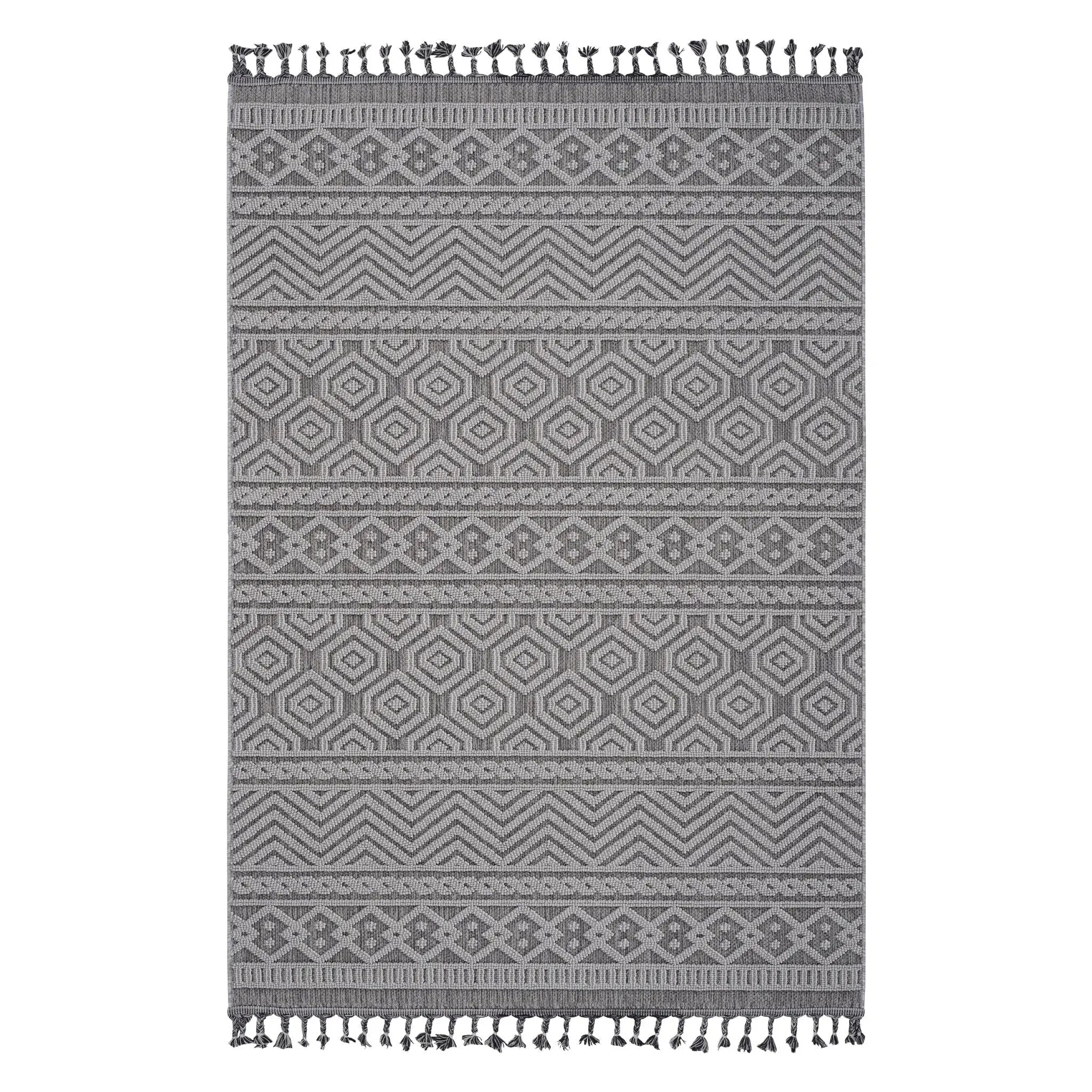 Guros - Geometric Indoor / Outdoor Area Rug by HouseOfZazla