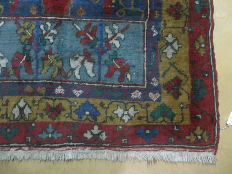 4' X 8' Vintage Handmade Turkish Kazak Pattern Wool Rug Carpet Nice # 105 by Jewel Rugs