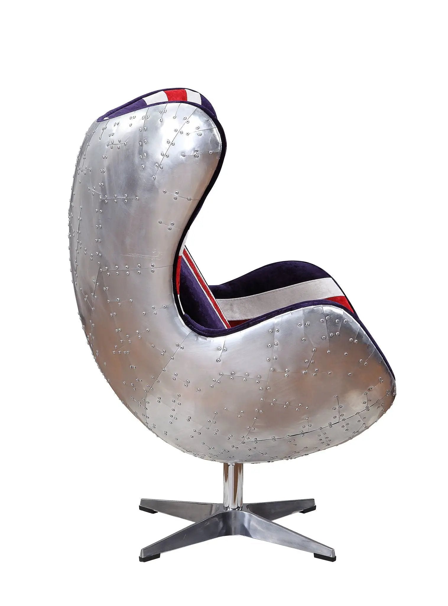 Brancaster - Pattern Accent Chair With Swivel - Multi by HouseOfZazla