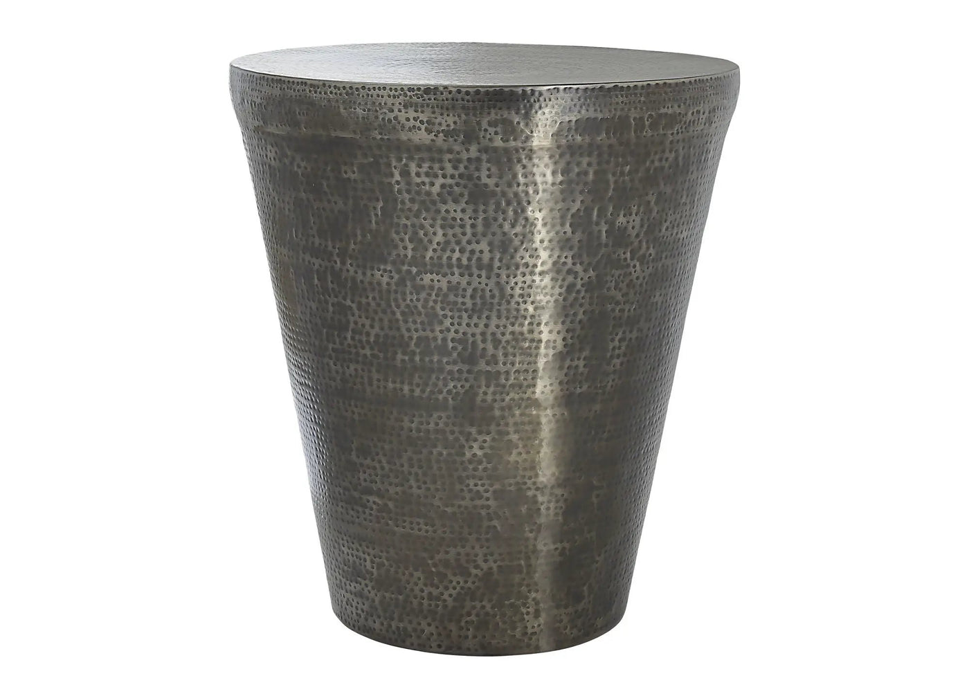 Drum Accent Side Table, Elegant Design by HouseOfZazla