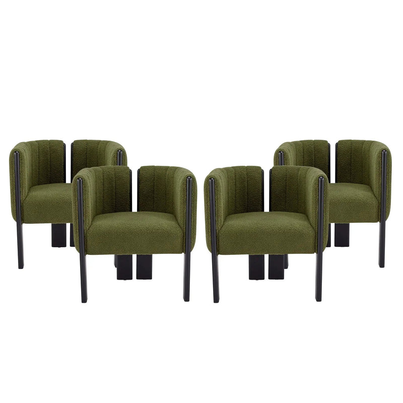 Comfort Stylish Seating Dining Chair Set by HouseOfZazla