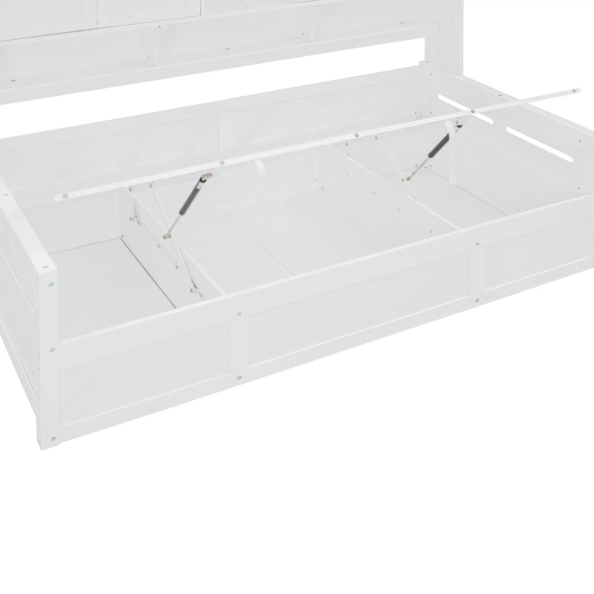 Daybed With All-In-One Cabinet And Shelf by HouseOfZazla