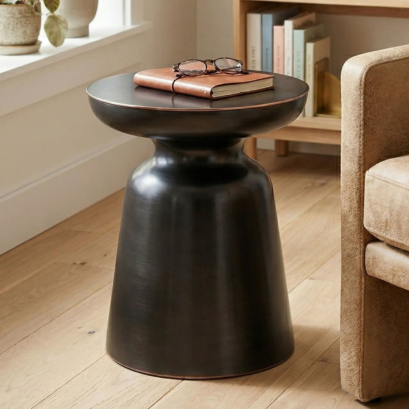 Toby - Handcrafted Metal Accent Table by Unique Piece Furniture