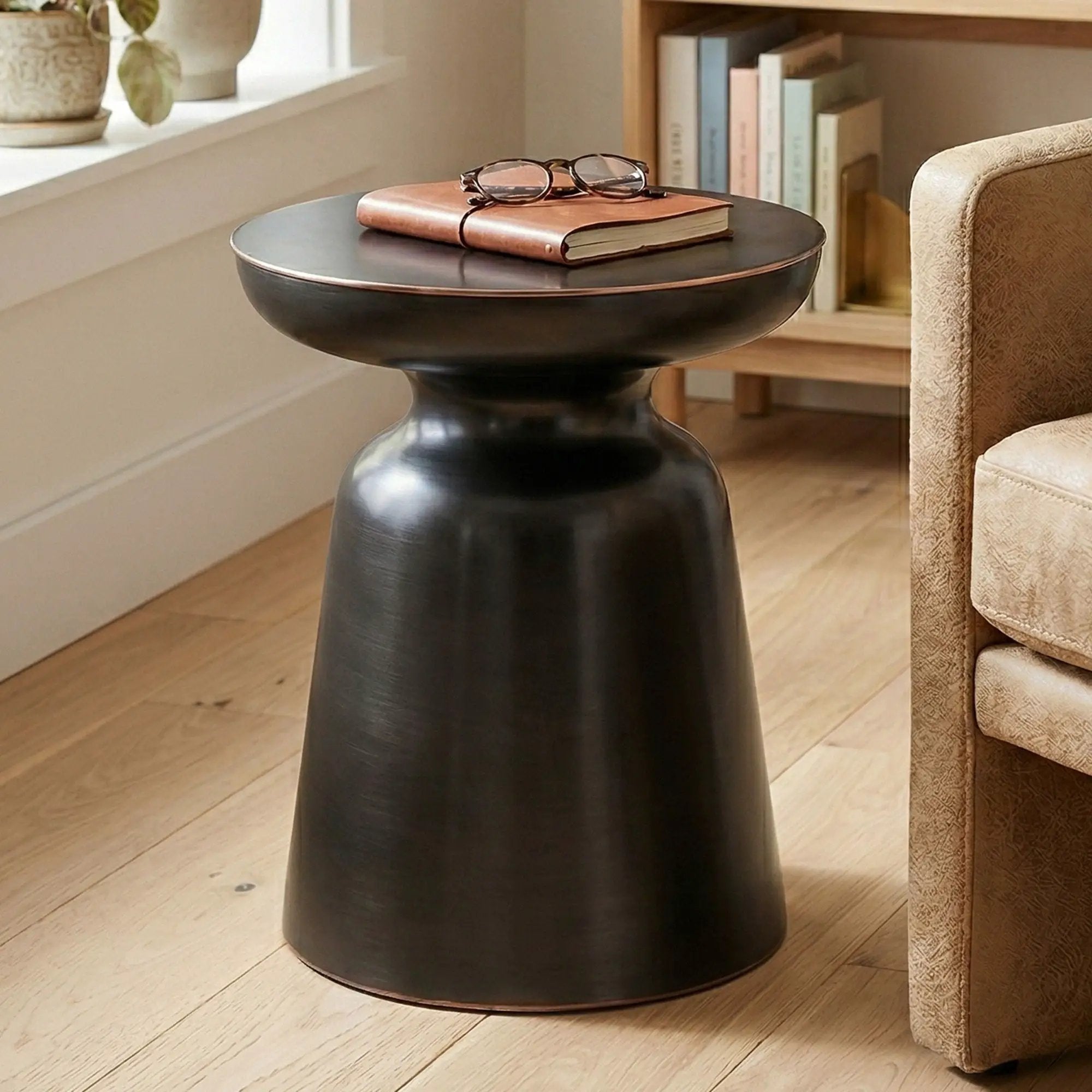 Toby - Handcrafted Metal Accent Table by Unique Piece Furniture