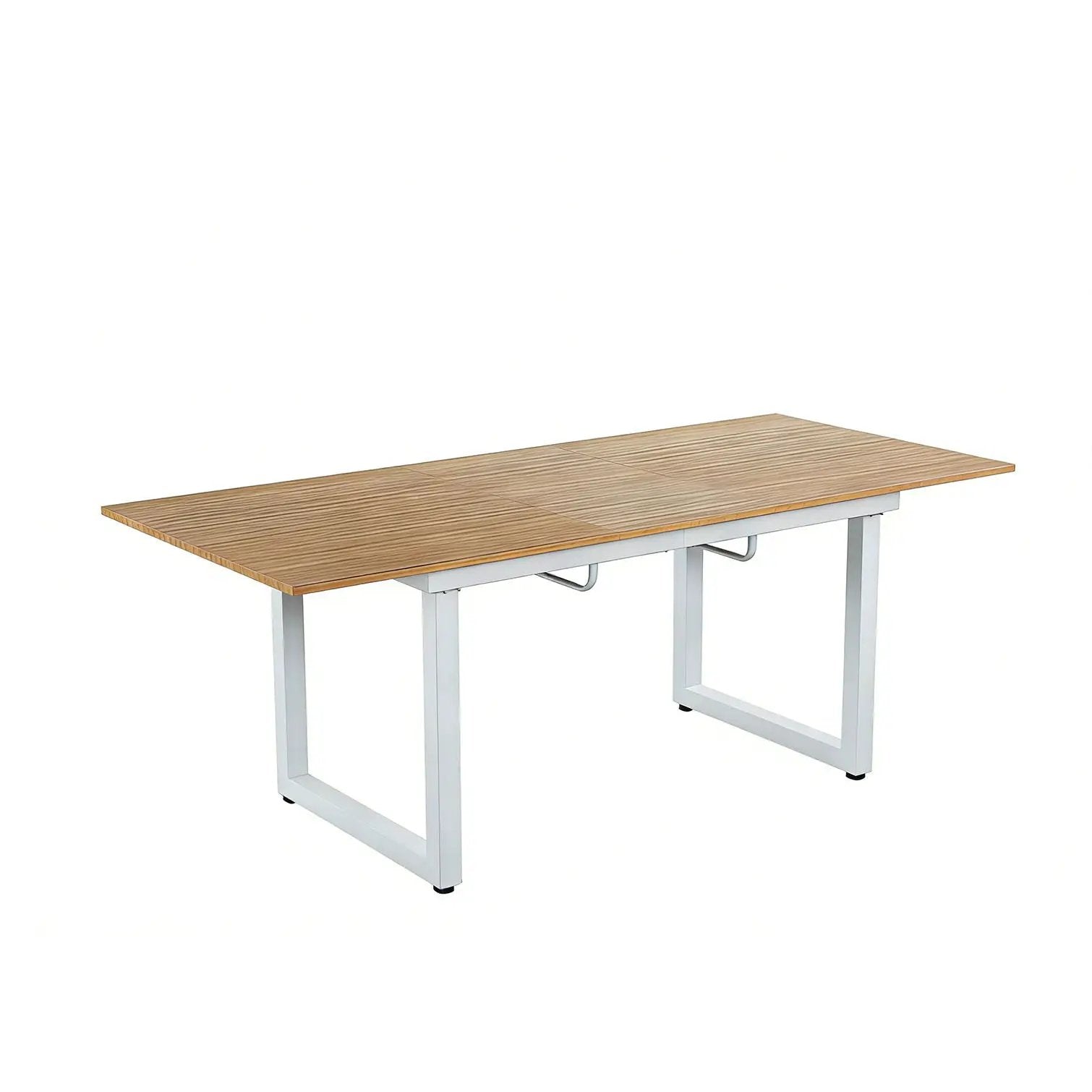 Square Extendable Dining Table With Metal Legs by Unique Piece Furniture