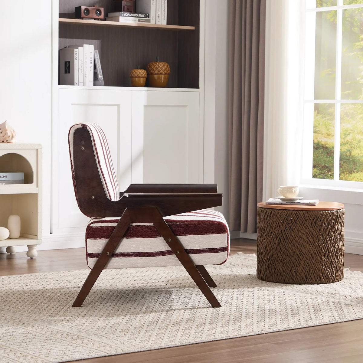 Modern Armchair with Widened Armrests by HouseOfZazla