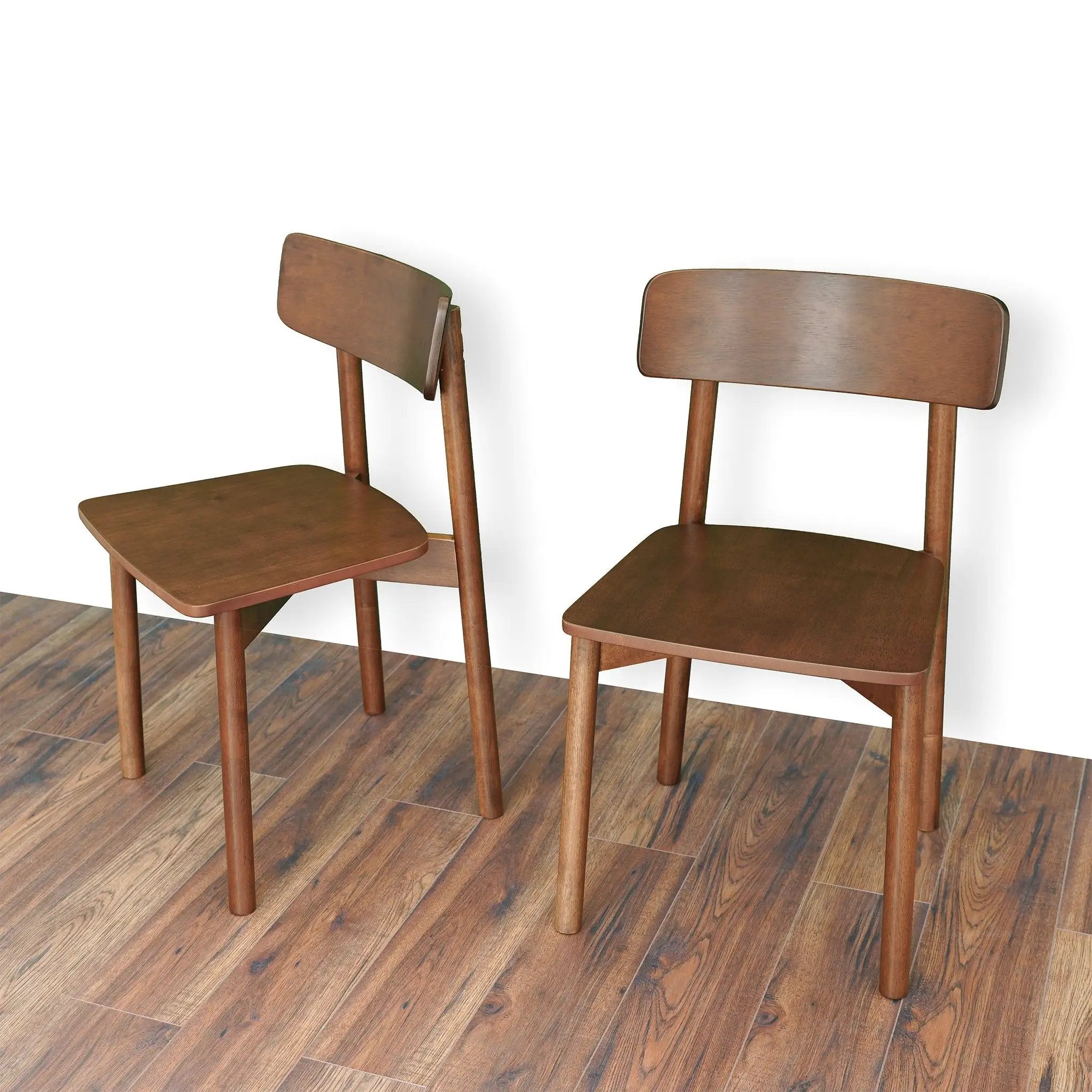 Dining Chair (Set of 2) - Rich Walnut by HouseOfZazla
