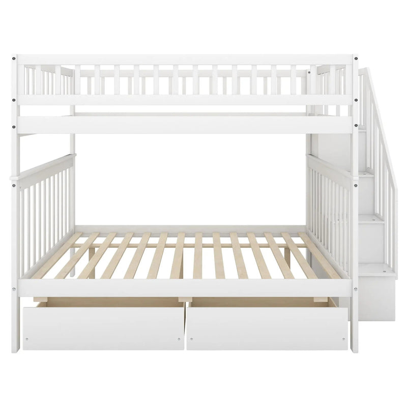 Bunk Bed With Staircase by HouseOfZazla