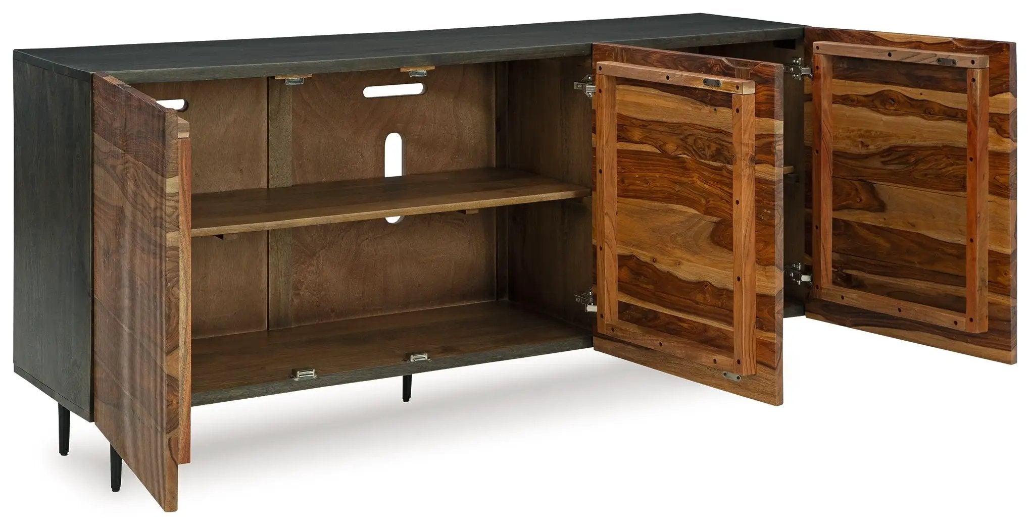 Darrey - Accent Cabinet - Natural / Brown by Unique Piece Furniture