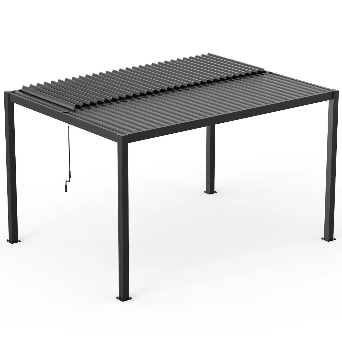 Louver Pergola Aluminium Frame & Louvers by HouseOfZazla