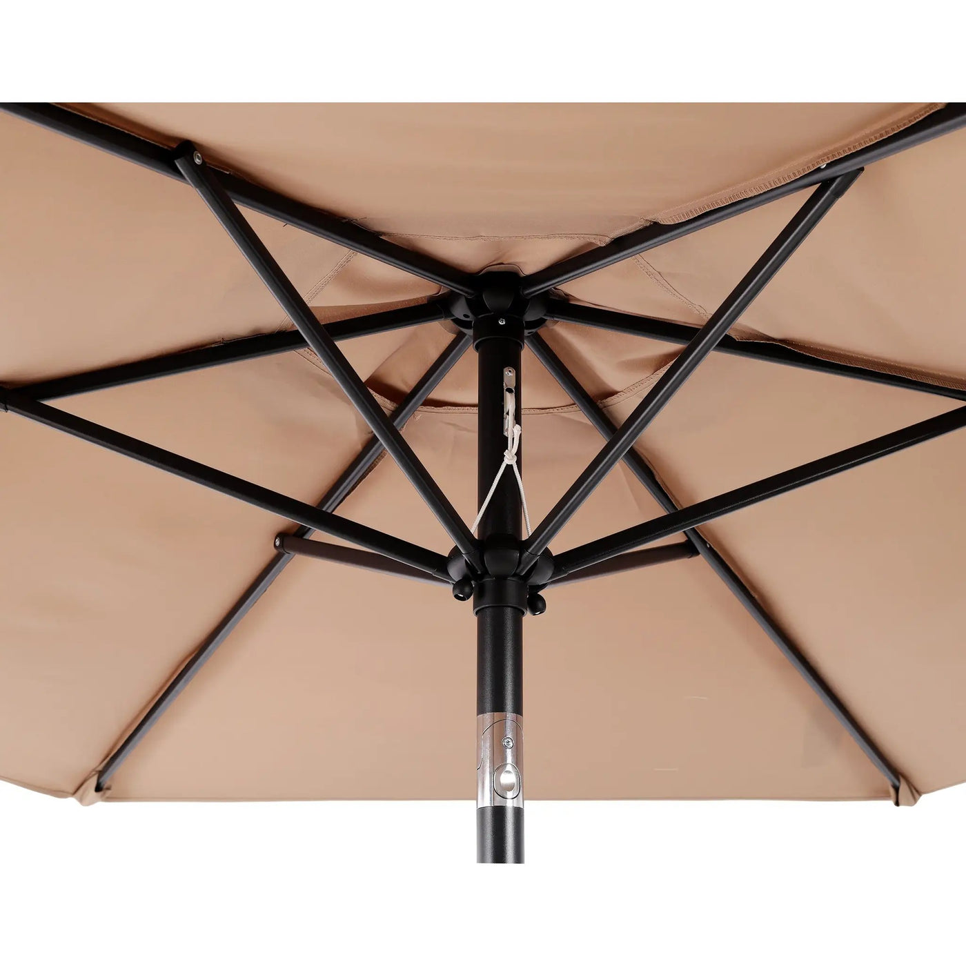 7.5 Ft Patio Umbrella with Push Button Tilt and Crank Mechanism by HouseOfZazla