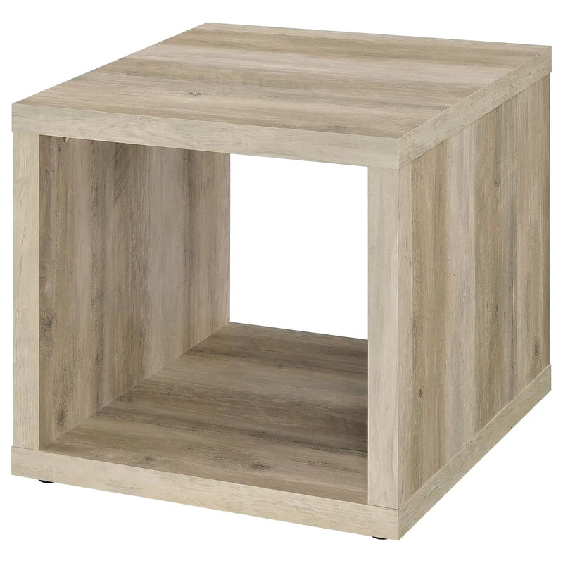 Frisco 2-piece Coffee and End Table Set Distressed Pine by Unique Piece Furniture