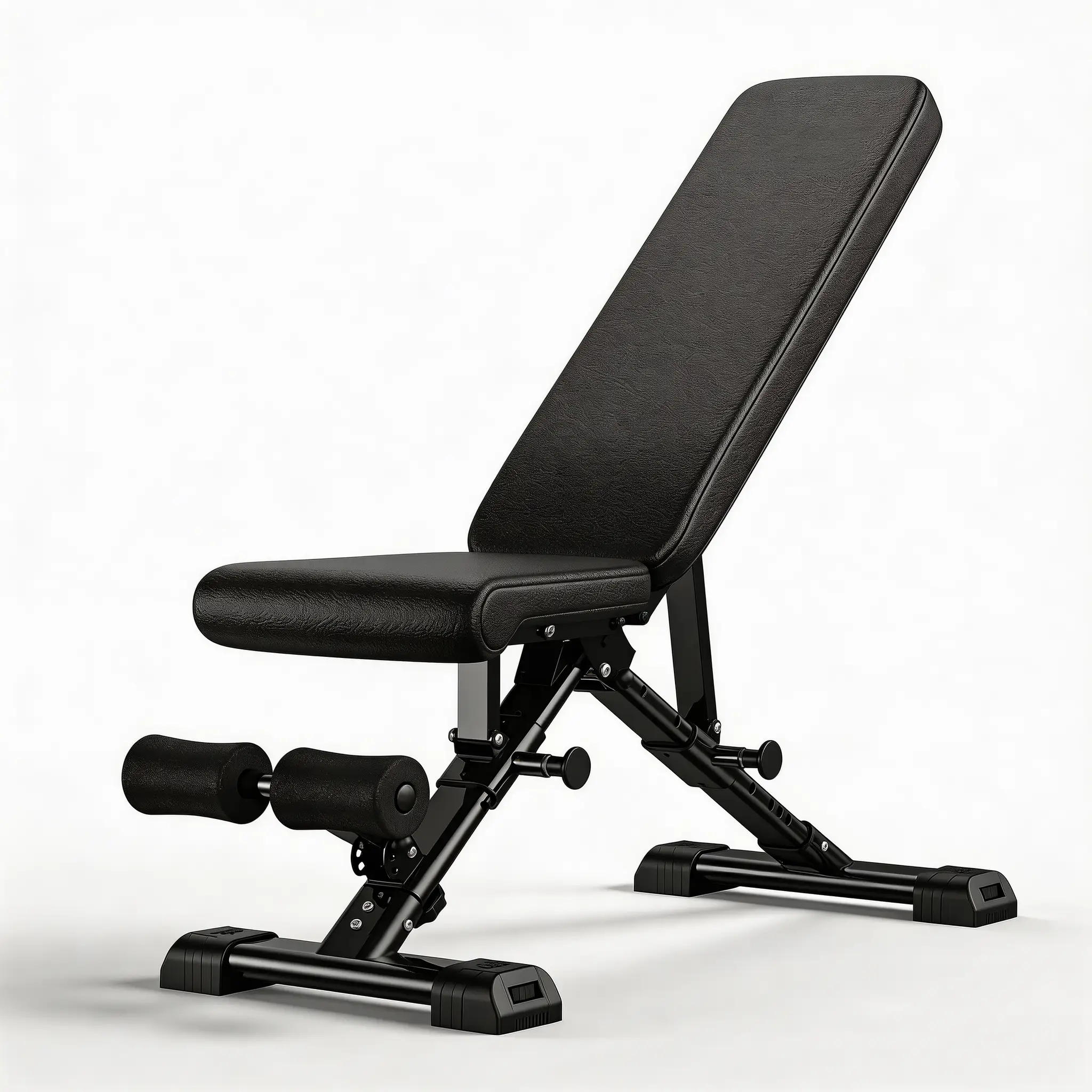 Adjustable Weight Bench with Resistance Bands by HouseOfZazla