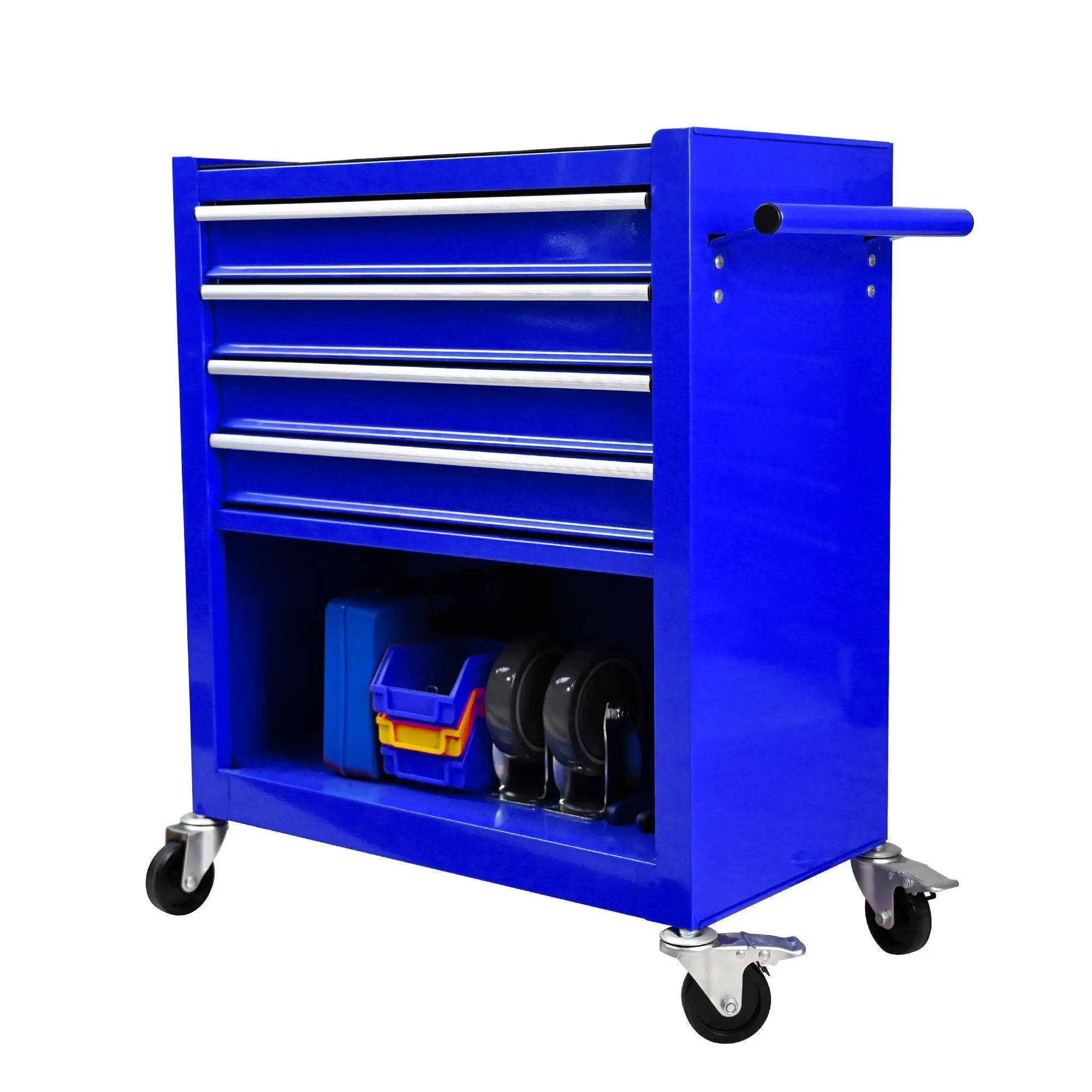 4 Drawers Multifunctional Tool Cart With Wheels by HouseOfZazla