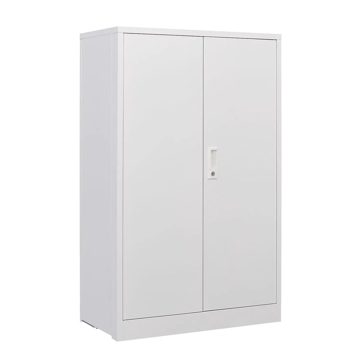 Metal Storage Cabinet With Locking Doors And Adjustable Shelf, Folding Filing Storage Cabinet, Folding Storage Locker Cabinet For Home Office, School, Garage by Unique Piece Furniture