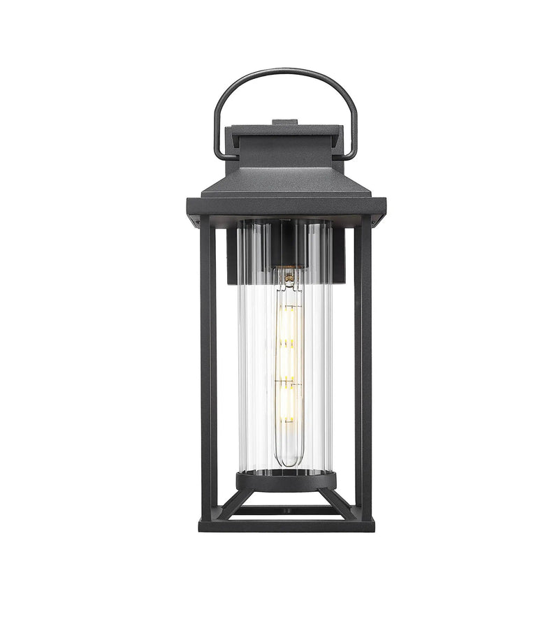 Outdoor Porch Lights Textured Black Exterior Lighting Fixtures Wall Mount by HouseOfZazla