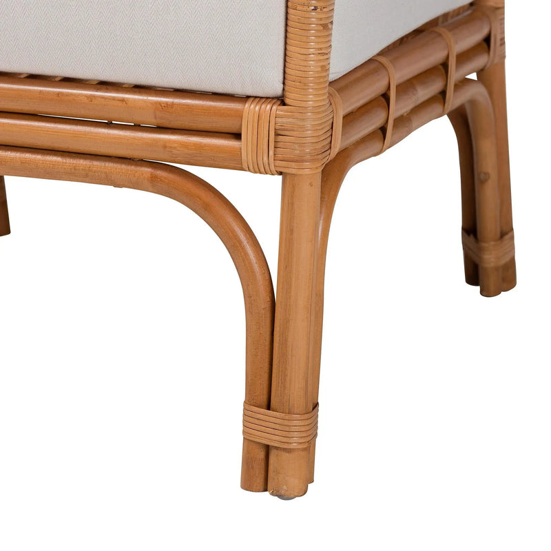 Honey Rattan Accent Chair by HouseOfZazla