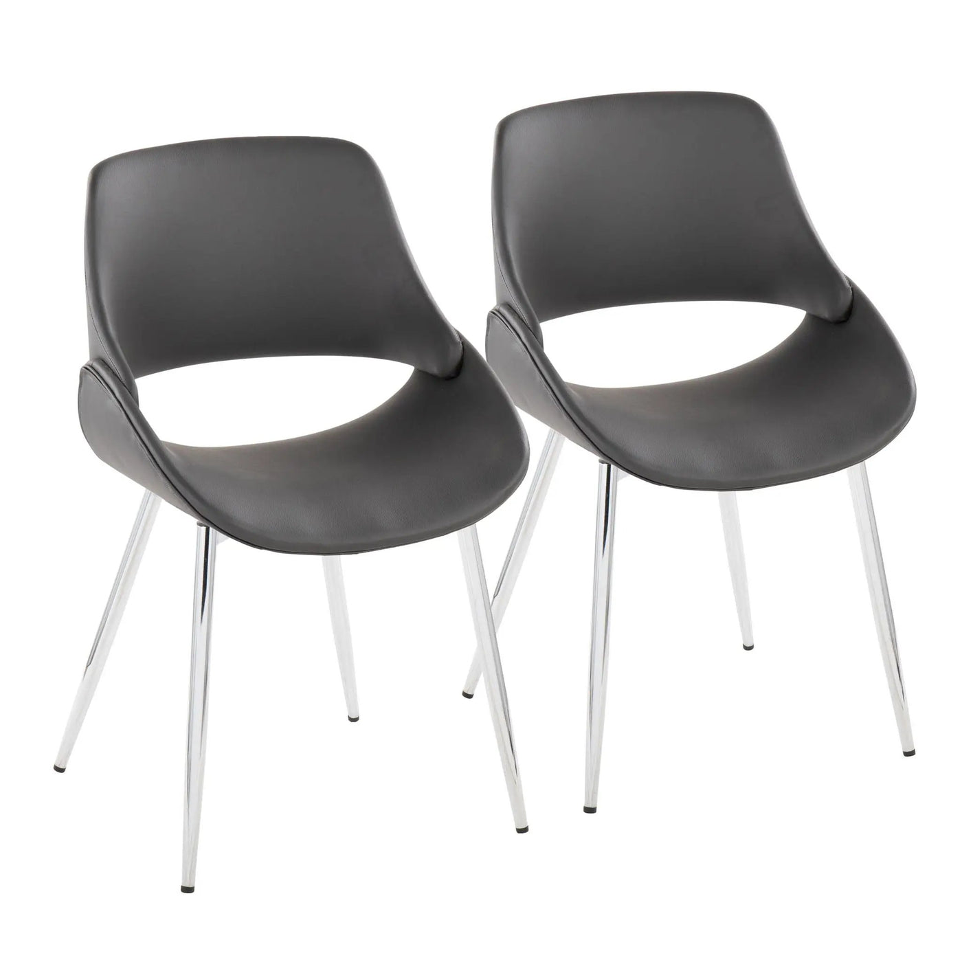 Fabrico - Mid Century / Modern Dining Chair (Set of 2) by HouseOfZazla