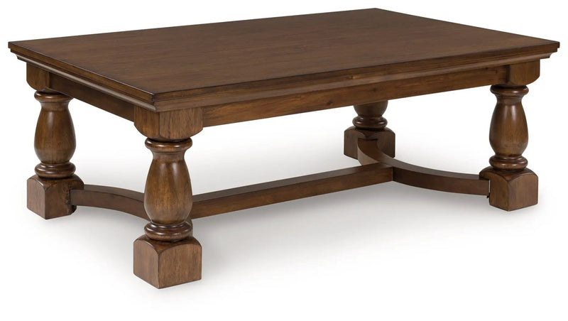 Sturlayne - Rectangular Cocktail Table - Brown by Unique Piece Furniture