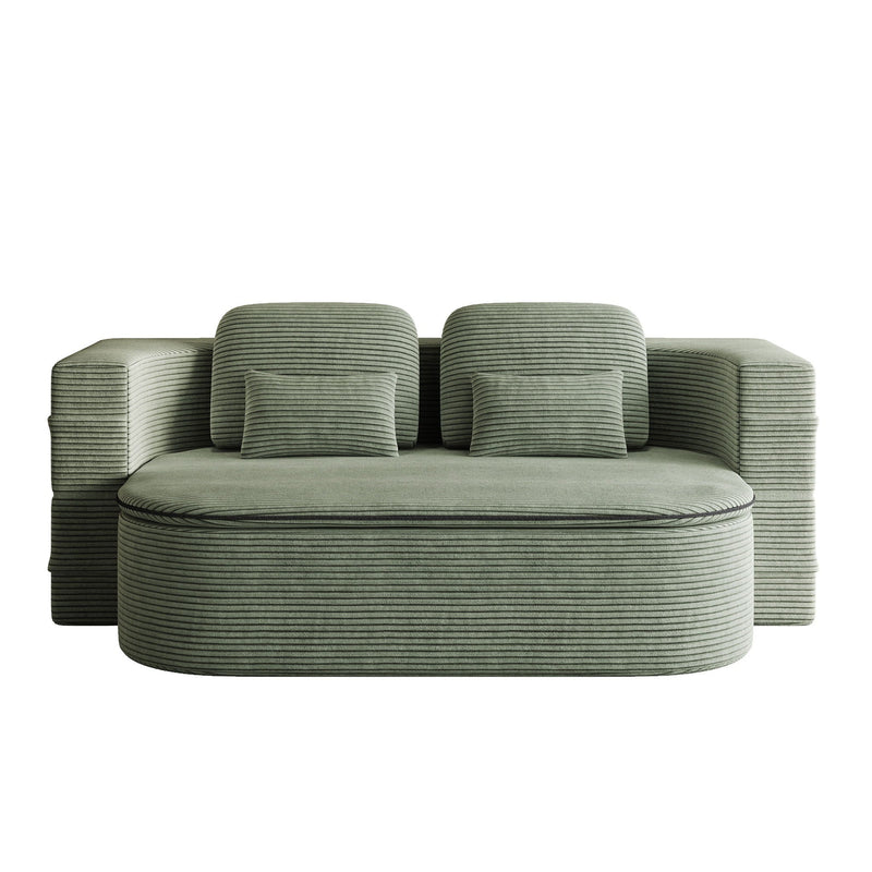 2 In 1 Foldable Sofa Bed With Multi Functional Blanket by HouseOfZazla